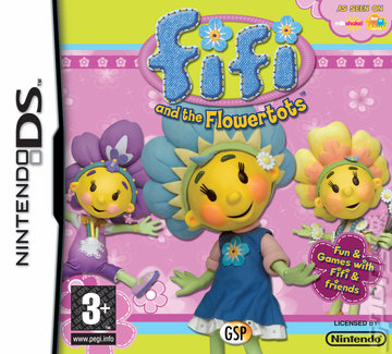 Fifi and the Flowertots  - DS/DSi Cover & Box Art
