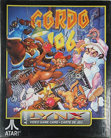 Gordo 106 - Lynx Cover & Box Art