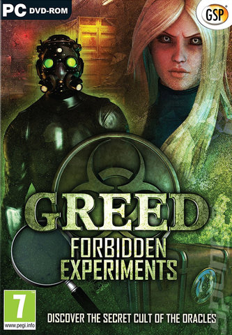 Greed: Forbidden Experiments - PC Cover & Box Art