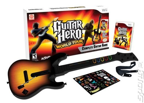 Guitar Hero World Tour - Wii Cover & Box Art