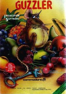 Guzzler - C64 Cover & Box Art