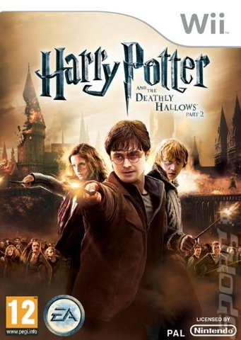 Harry Potter and the Deathly Hallows: Part 2 - Wii Cover & Box Art
