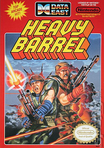 Heavy Barrel - NES Cover & Box Art