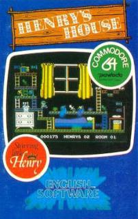 Henry's House - C64 Cover & Box Art