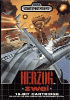 Herzog Zwei - Sega Megadrive Cover & Box Art