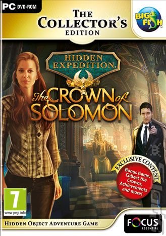 Hidden Expedition: The Crown Of Solomon - PC Cover & Box Art