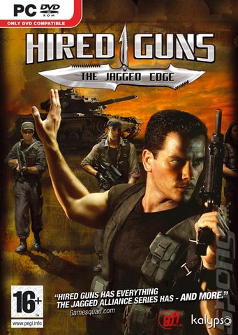Hired Guns: The Jagged Edge - PC Cover & Box Art