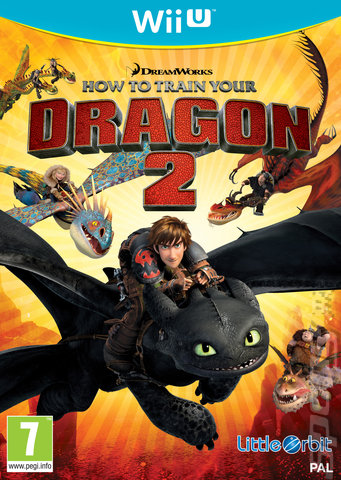 How to Train Your Dragon 2 - Wii U Cover & Box Art