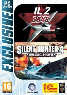 IL-2 Sturmovik: 1946 & Silent Hunter 4: Wolves of the Pacific - PC Cover & Box Art