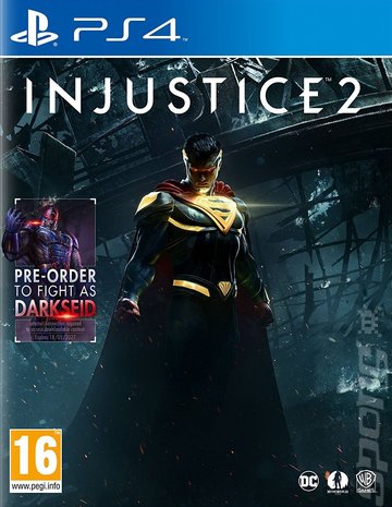 Injustice 2 - PS4 Cover & Box Art