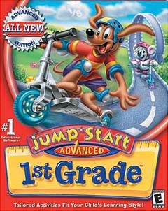 Jumpstart Advanced 1st Grade - Power Mac Cover & Box Art