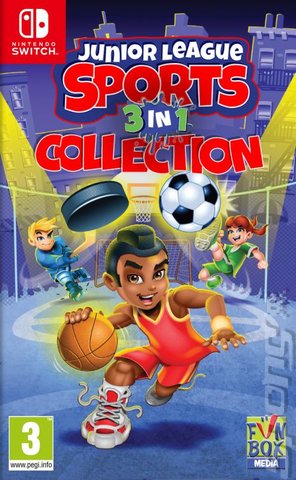 Junior League Sports: 3-in-1 Collection - Switch Cover & Box Art
