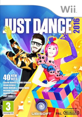 Just Dance 2016 - Wii Cover & Box Art