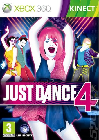 Just Dance 4 - Xbox 360 Cover & Box Art