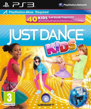 Just Dance Kids - PS3 Cover & Box Art