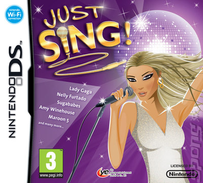 Just Sing! - DS/DSi Cover & Box Art