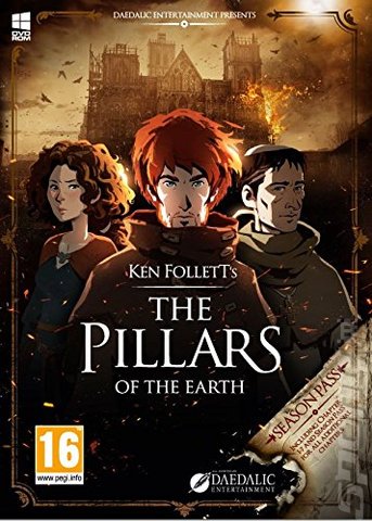 Ken Follet's The Pillars of the Earth - PC Cover & Box Art