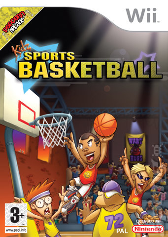 Kidz Sports Basketball - Wii Cover & Box Art
