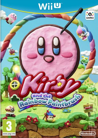 Kirby and the Rainbow Paintbrush - Wii U Cover & Box Art
