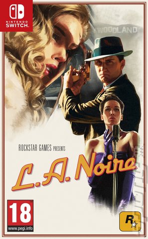 L.A. Noire: The Complete Edition - Switch Cover & Box Art