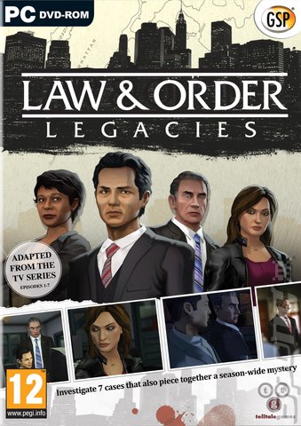 Law and Order: Legacies - PC Cover & Box Art