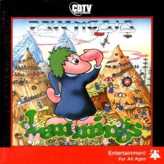 Lemmings - CDTV Cover & Box Art