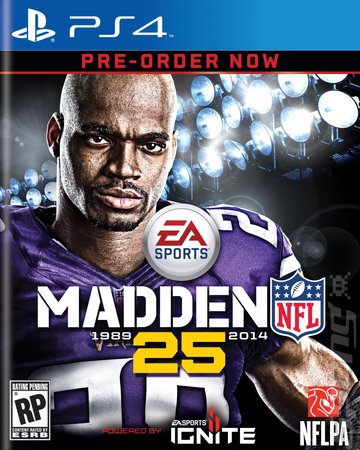 Madden NFL 25 - PS4 Cover & Box Art