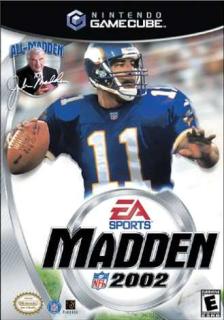 Madden NFL 2002 - GameCube Cover & Box Art