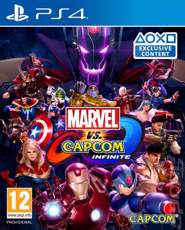 Marvel vs. Capcom: Infinite - PS4 Cover & Box Art