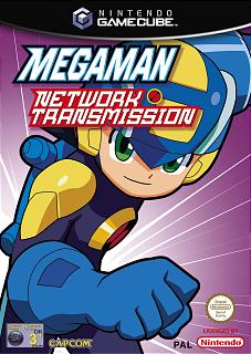 Mega Man Network Transmission - GameCube Cover & Box Art