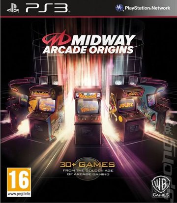 Midway Arcade Origins - PS3 Cover & Box Art