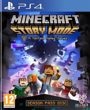 Minecraft: Story Mode - PS4 Cover & Box Art