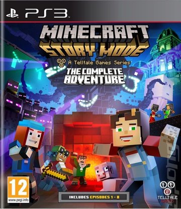 Minecraft Story Mode: The Complete Adventure - PS3 Cover & Box Art