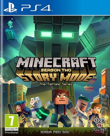 Minecraft: Story Mode: Season 2 - PS4 Cover & Box Art
