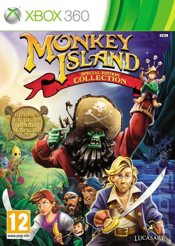 Monkey Island: Special Edition Collection - Xbox 360 Cover & Box Art