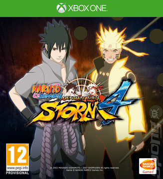 Naruto Shippuden: Ultimate Ninja Storm 4 - Xbox One Cover & Box Art