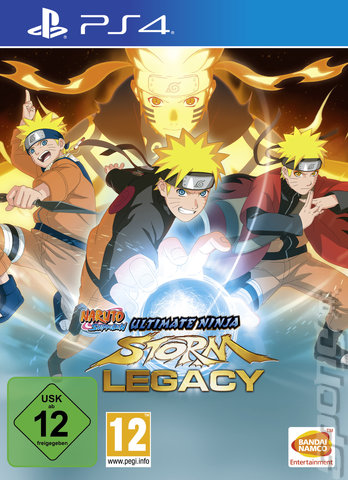Naruto Shippuden: Ultimate Ninja Storm Legacy - PS4 Cover & Box Art
