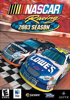 Nascar Racing 2003 Season - Power Mac Cover & Box Art