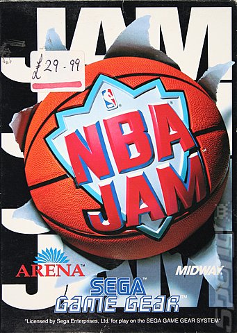 NBA Jam - Game Gear Cover & Box Art