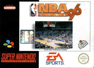 NBA Live 96 - SNES Cover & Box Art