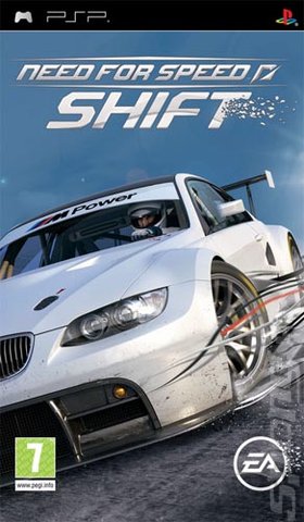Need For Speed: SHIFT - PSP Cover & Box Art