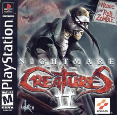 Nightmare Creatures 2 (PlayStation) packaging / box artwork