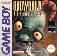 Oddworld Adventures - Game Boy Cover & Box Art