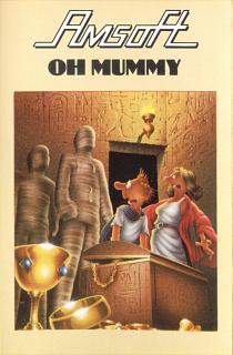 Oh Mummy - Amstrad CPC Cover & Box Art