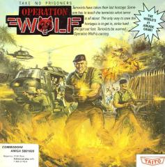 Operation Wolf - Amiga Cover & Box Art