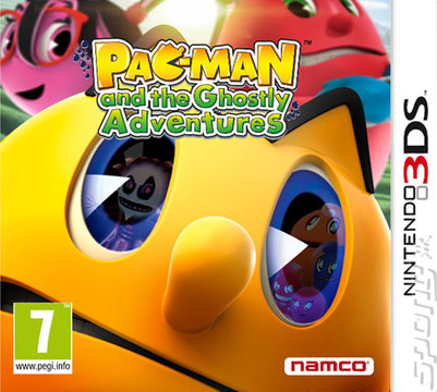 Pac-Man and the Ghostly Adventures - 3DS/2DS Cover & Box Art