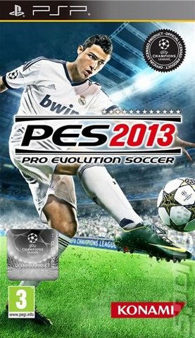 PES 2013 - PSP Cover & Box Art