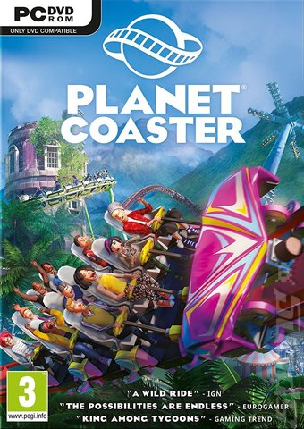 Planet Coaster - PC Cover & Box Art
