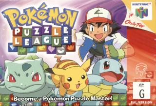 Pokemon Puzzle Challenge - N64 Cover & Box Art