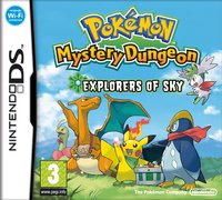 Pokémon Mystery Dungeon: Explorers of Sky - DS/DSi Cover & Box Art